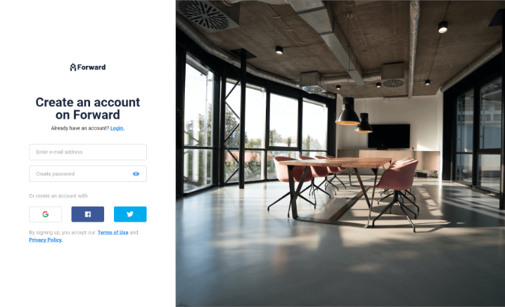 Sign Up Page